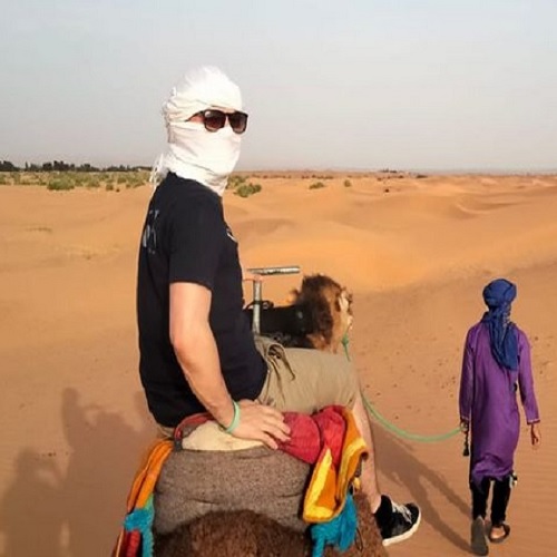 Excursão de camelo em Merzouga