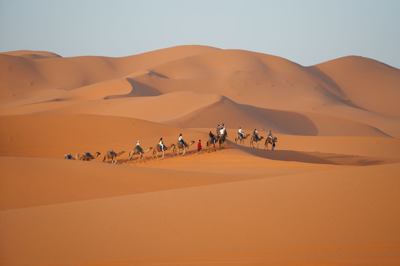 Fim do ano no deserto de Marrocos